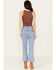 Image #3 - Wrangler Women's Medium Wash High Rise Wrock 627 Flare Jeans, Blue, hi-res
