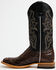 Image #3 - Horse Power Men's Ostrich Print Western Boots - Broad Square Toe, Brown, hi-res
