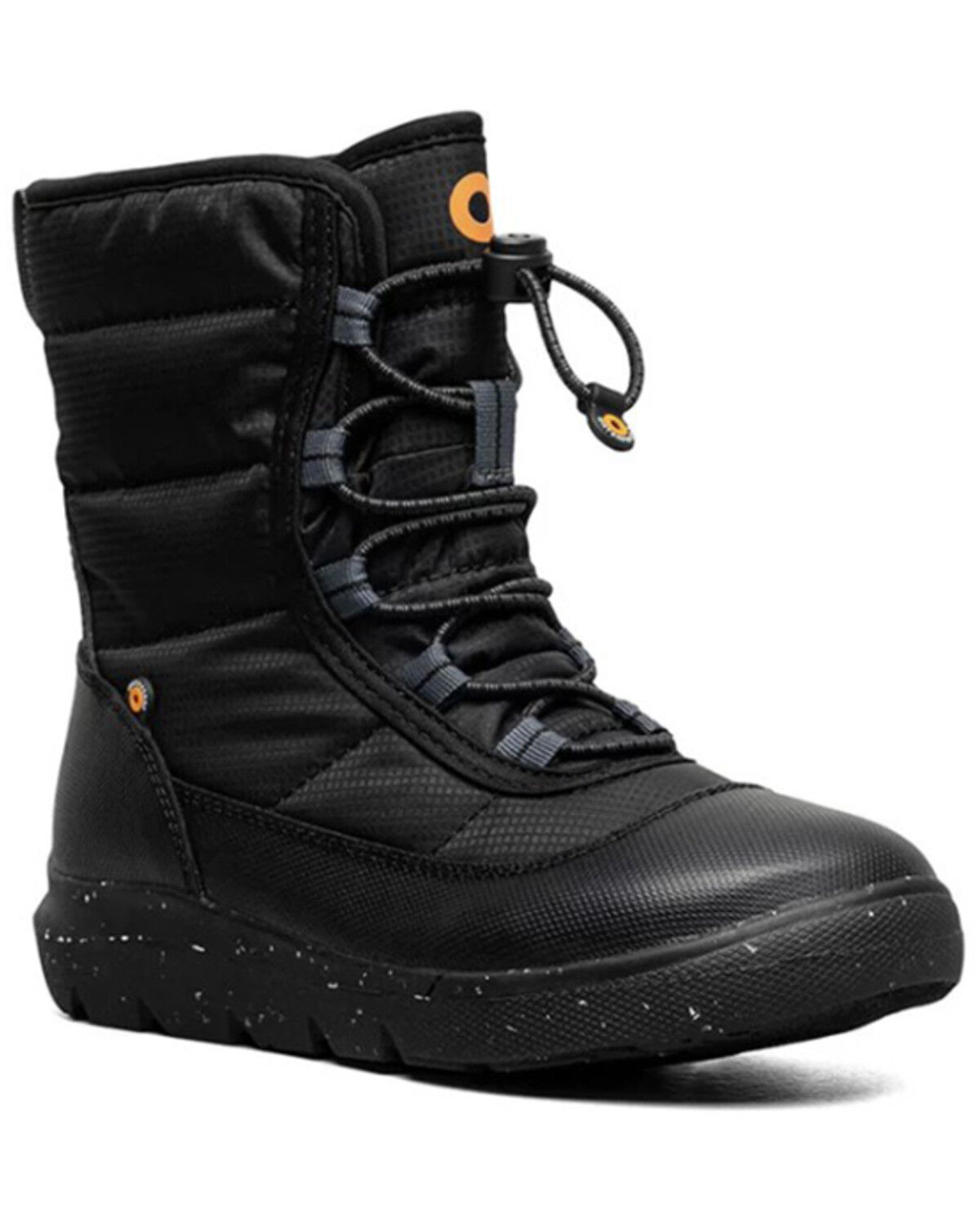 Image #1 - Bogs Boys' Skyline Snowcata Winter Boots - Round Toe, Black, hi-res
