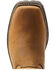Image #4 - Ariat Women's Unbridled Rancher H2O Oily Distressed Western Boots - Square Toe, Brown, hi-res