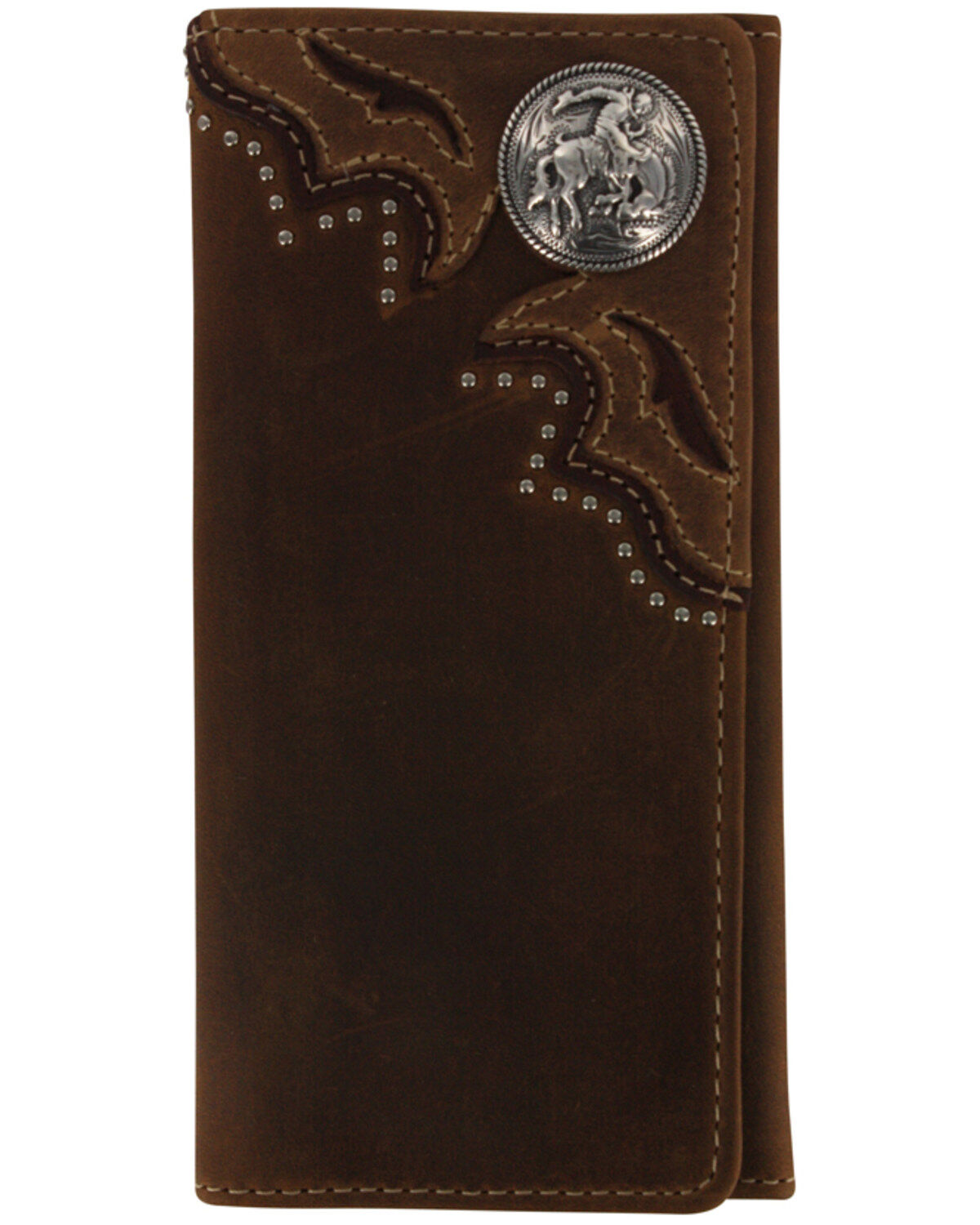 mens leather wallet with strap