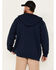 Image #4 - Hawx Men's Thermal Sherpa Lined Hooded Work Jacket, Navy, hi-res