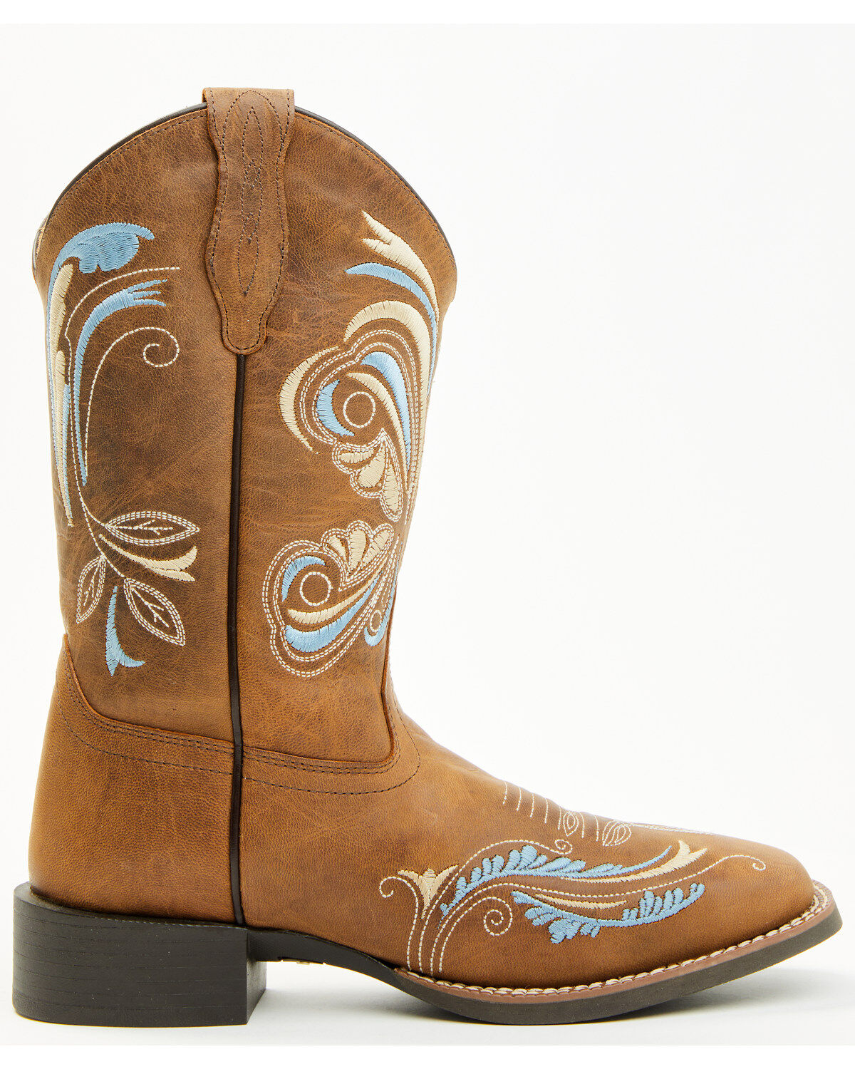 Image #2 - Shyanne Women's Nikki Performance Western Boots - Square Toe, Brown, hi-res