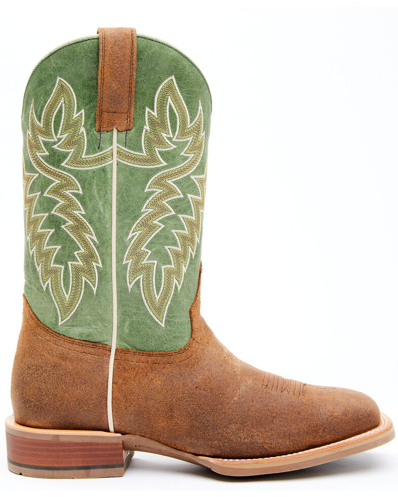 Cody James Men's Xtreme Green Heritage Western Boots Wide Square Toe