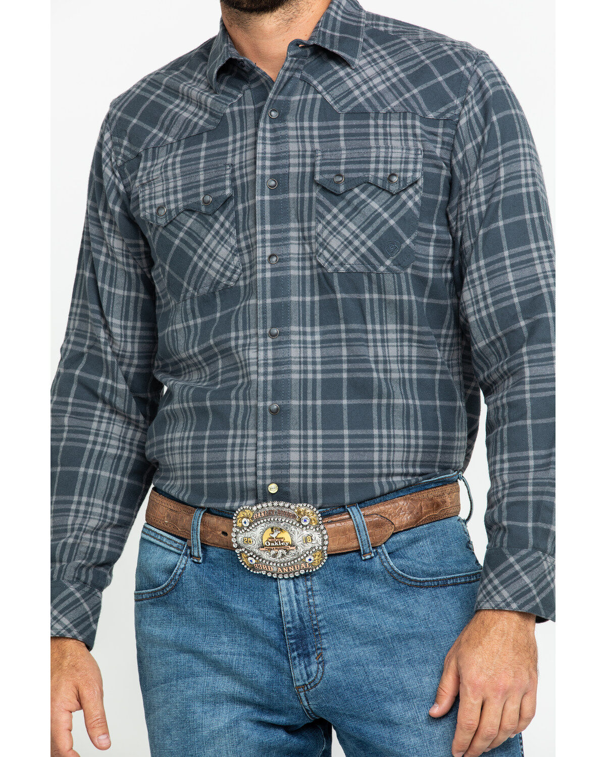 ariat pearl snap