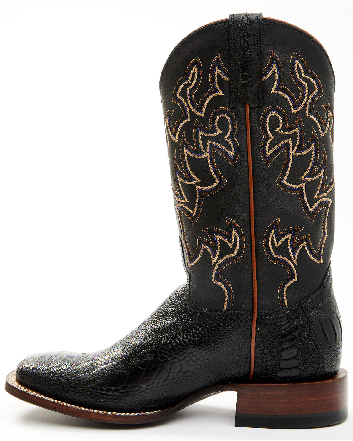 Cody James Men´s Exotic Ostrich Leg Western Boots - Broad SquareToe teamlce.in - Image 4