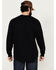 Image #4 - Hawx Men's FR Long Sleeve Pocket T-Shirt, Navy, hi-res
