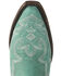 Lane Women's Saratoga Western Boots - Snip Toe, Turquoise, hi-res