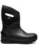 Image #2 - Bogs Men's Bozeman Mid Insulated Work Boots - Soft Toe, Black, hi-res