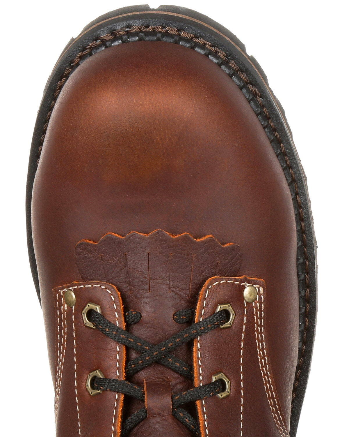 Image #6 - Georgia Boot Men's Amp LT Waterproof Logger Boots - Composite Toe, Brown, hi-res