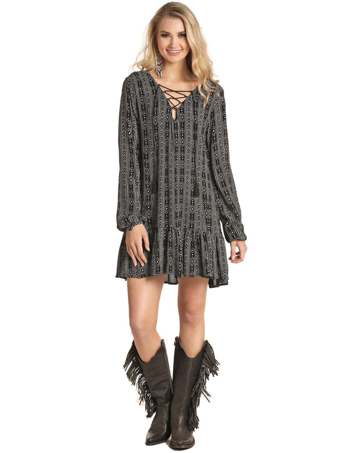 lace front dress