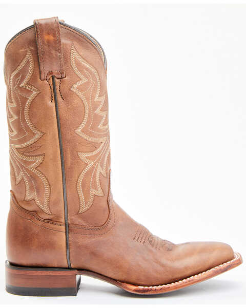 Shyanne Women's Jeannie Western Boots - Broad Square Toe, Brown, hi-res