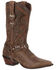 Image #2 - Durango Women's Crush Western Boots, Brown, hi-res