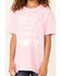 National Park Foundation Girls' Wild Things Graphic Short Sleeve Tee - Pink, Pink, hi-res