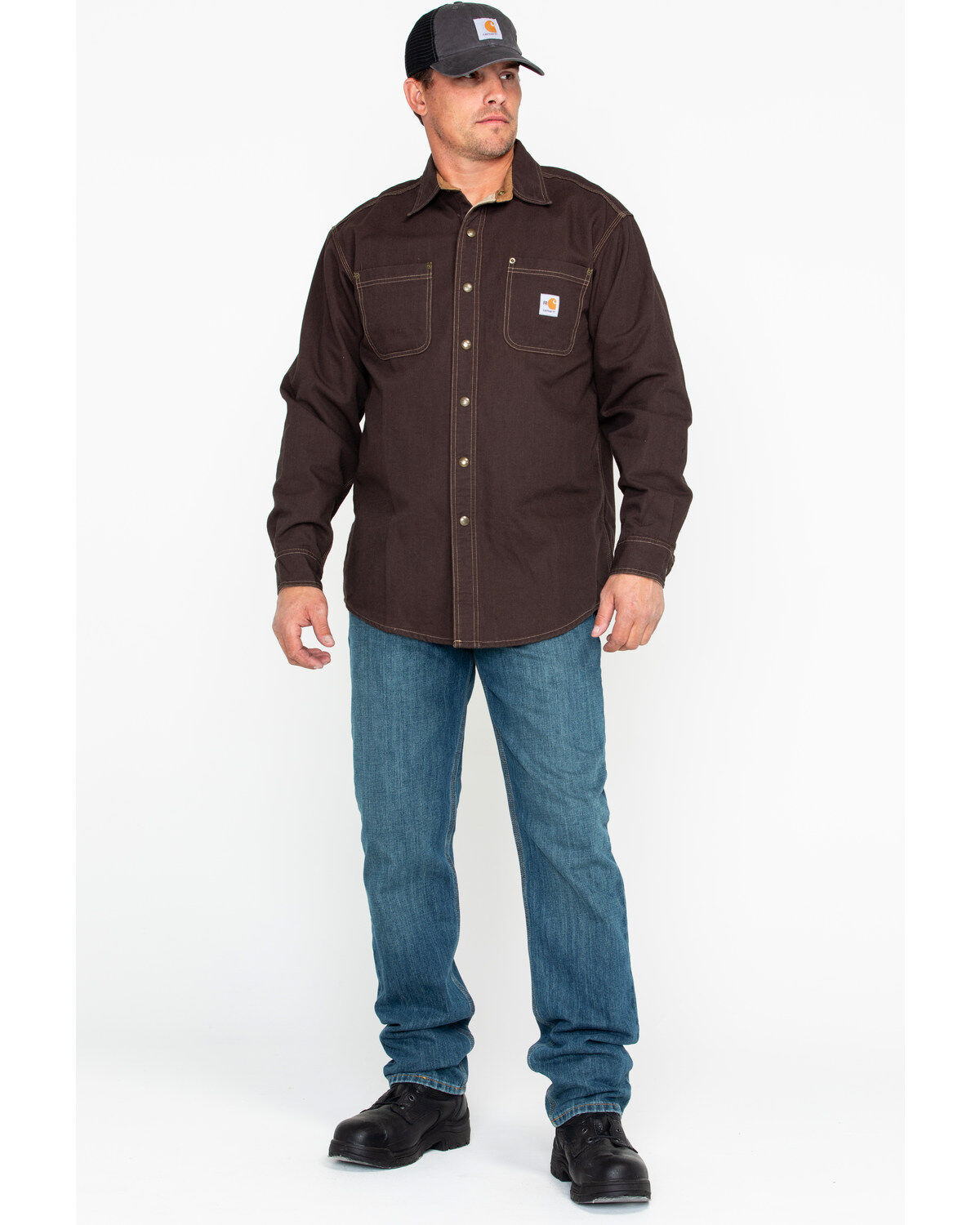 Carhartt fr canvas shirt jacket Clearance