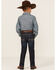 Image #3 - Cody James Boys' Sheridan Dark Wash Mid Rise Stretch Slim Straight Jeans, Medium Wash, hi-res