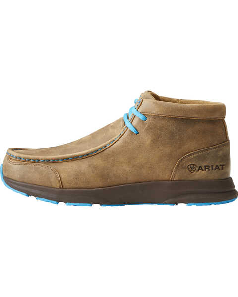 Image #6 - Ariat Men's Spitfire Shoes - Moc Toe, Dark Brown, hi-res