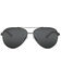Image #2 - Hobie Broad Shiny Gnmetal Polarized Sunglasses, Grey, hi-res