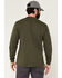 Image #4 - Brunt Workwear Men's Solid Long Sleeve Pocket Work T-Shirt, Heather Green, hi-res