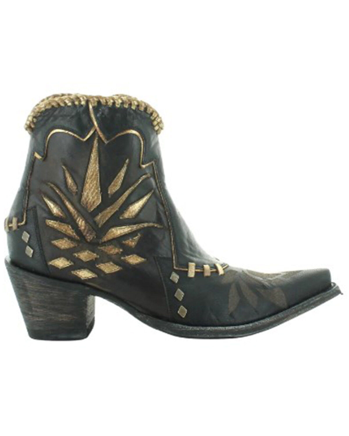 Image #2 - Old Gringo Women's Mexcal Western Booties - Snip Toe, , hi-res