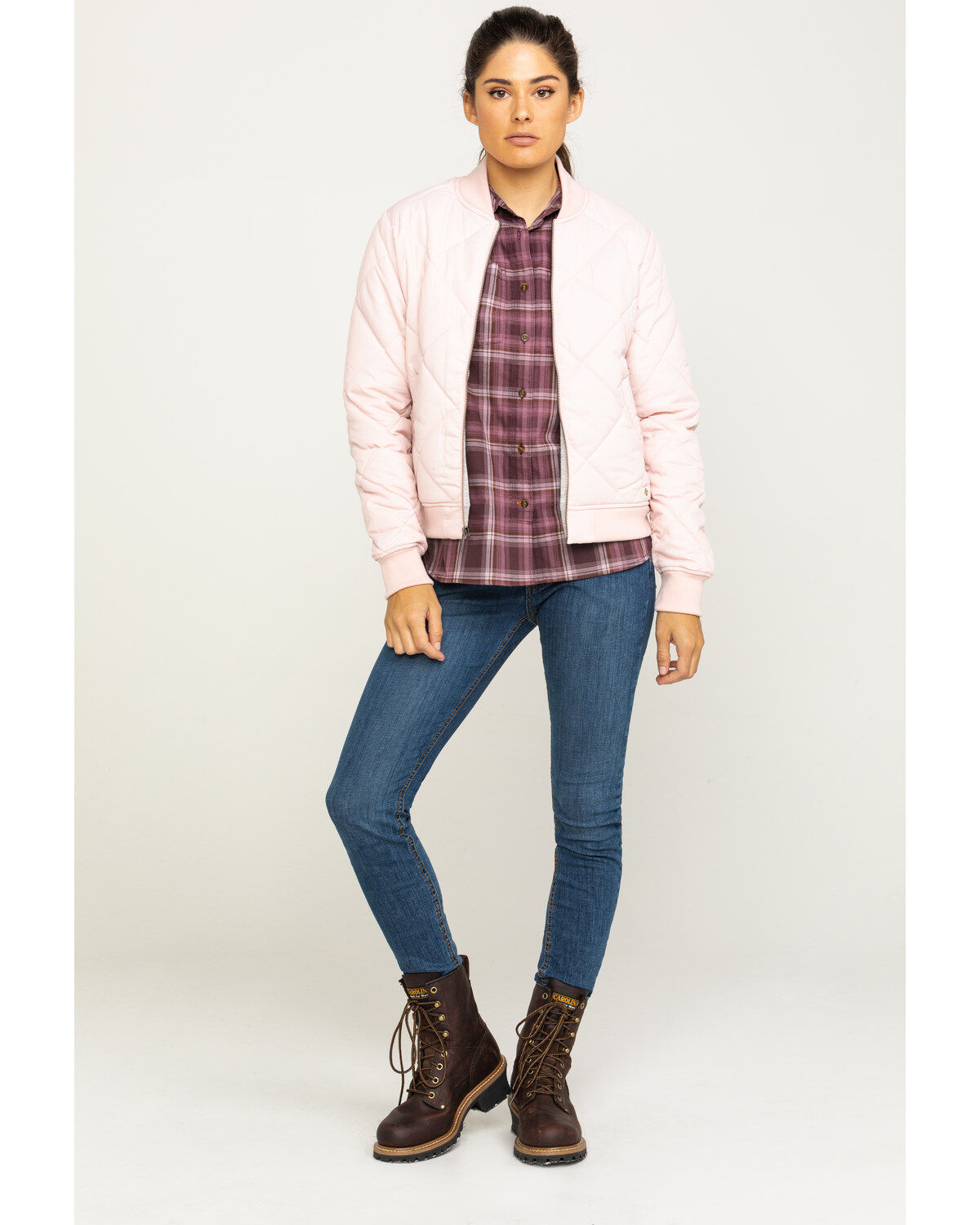 Image #6 - Dickies Women's Quilted Bomber Jacket, , hi-res