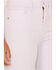 Image #2 - Sneak Peek Women's High Rise Distressed Flare Jeans, , hi-res