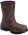 Image #1 - Avenger Women's Comp Toe 10" Wellington Work Boots, Brown, hi-res