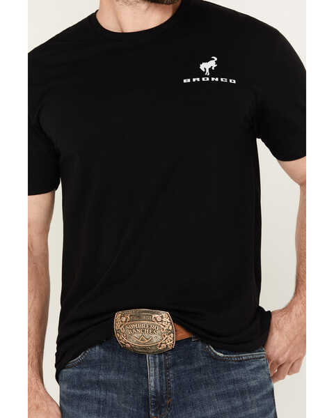 Buckwear Men's Bronco Trail Buster Short Sleeve Graphic T-Shirt , Black, hi-res