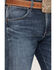 Wrangler Retro Men's 88MWP Enerjean Dark Wash Slim Straight Stretch Denim Jeans, Dark Wash, hi-res