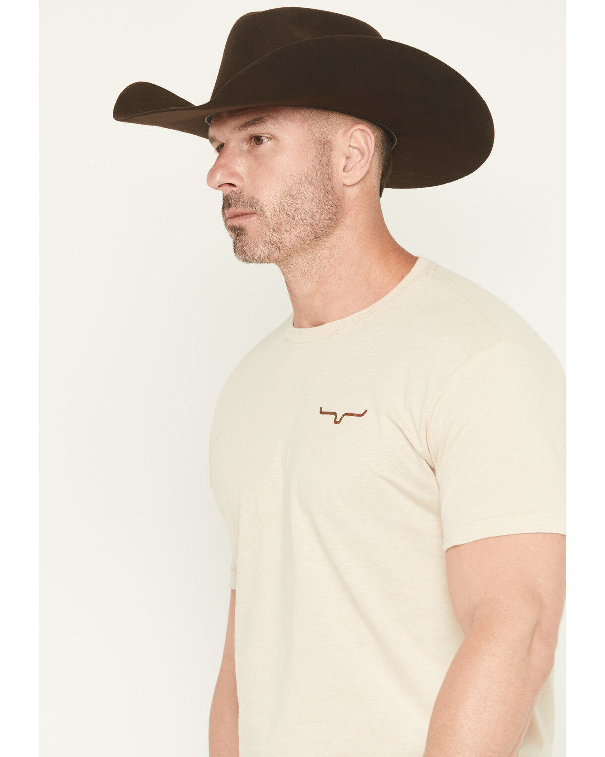 Image #2 - Kimes Ranch Men's Desert Diamond Short Sleeve Graphic T-Shirt, Cream, hi-res