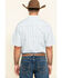 Image #2 - Cinch Men's White Small Plaid Button Short Sleeve Western Shirt , , hi-res