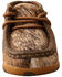 Image #5 - Twisted X Infant Girls' Brindle Chukka Driving Mocs, Black/white, hi-res
