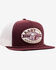 Image #1 - Lazy J Ranch Wear Men's Cattle King Ball Cap, Maroon, hi-res