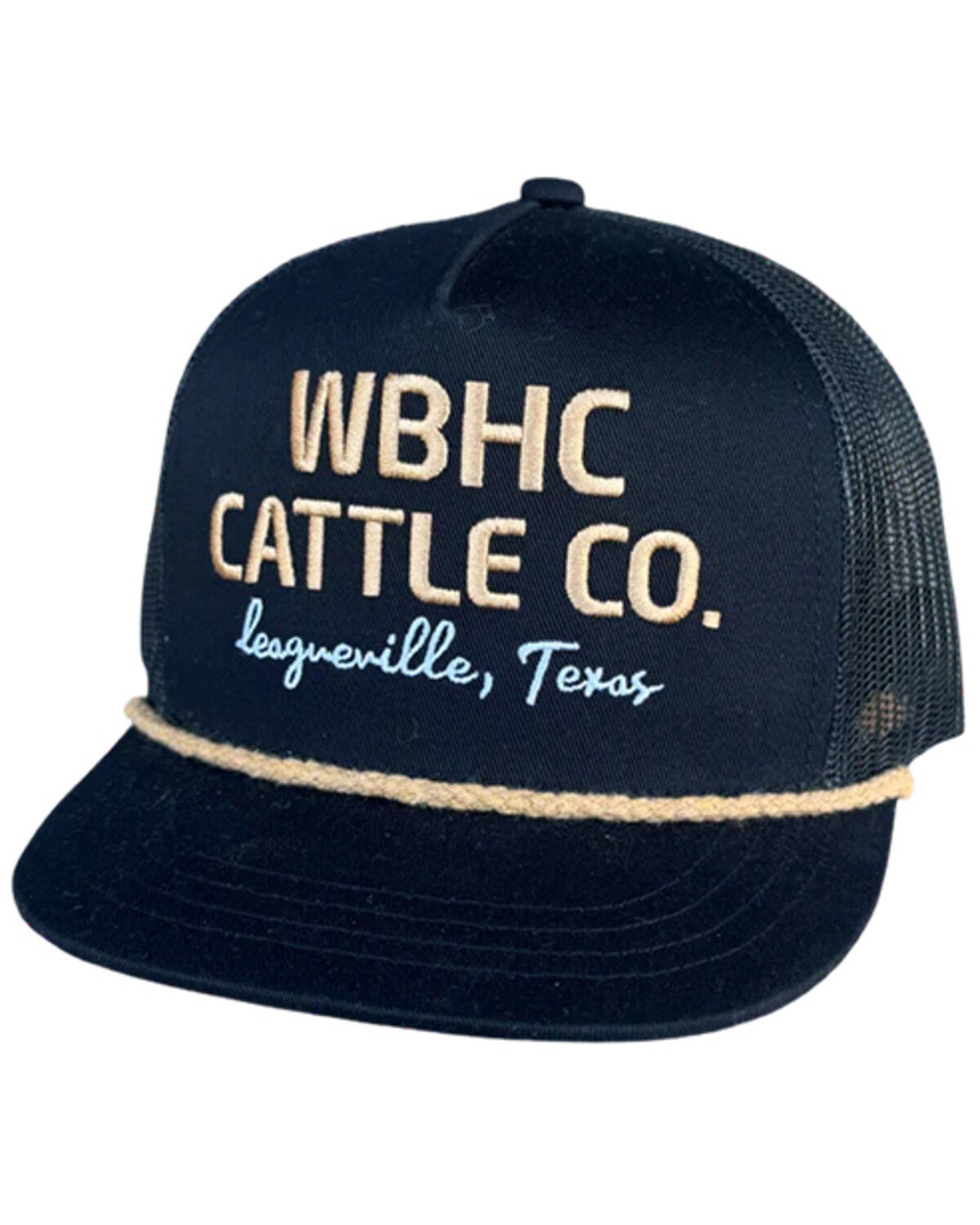 Whiskey Bent Boys' Logo Ball Cap, Black, hi-res