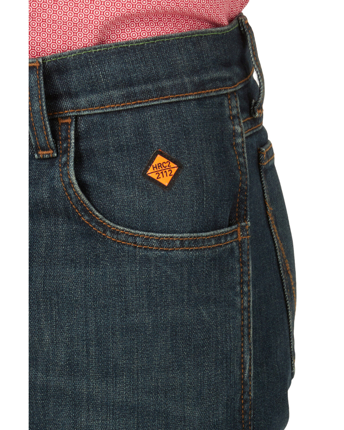 dark blue work jeans