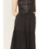 Image #2 - Scully Women's Broomstick Maxi Skirt, Black, hi-res