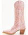 Dan Post Women's Cherry Bomb Tall Western Boot - Snip Toe, Pink, hi-res