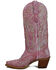 Dan Post Women's Cherry Bomb Tall Western Boot - Snip Toe, Pink, hi-res