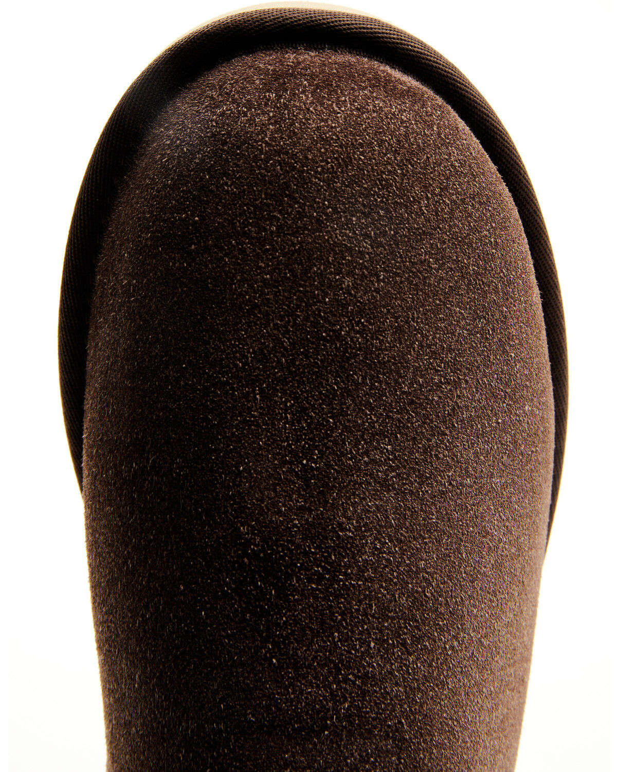 Image #6 - UGG Men's Classic Slip-On Shaggy Suede Slippers, Dark Brown, hi-res
