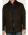 Image #3 - Cody James Men's Road Dust Washed Oil Skin Long Jacket, Brown, hi-res