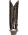 Laredo Men's Lizard Print Western Boots - Pointed Toe, Black, hi-res