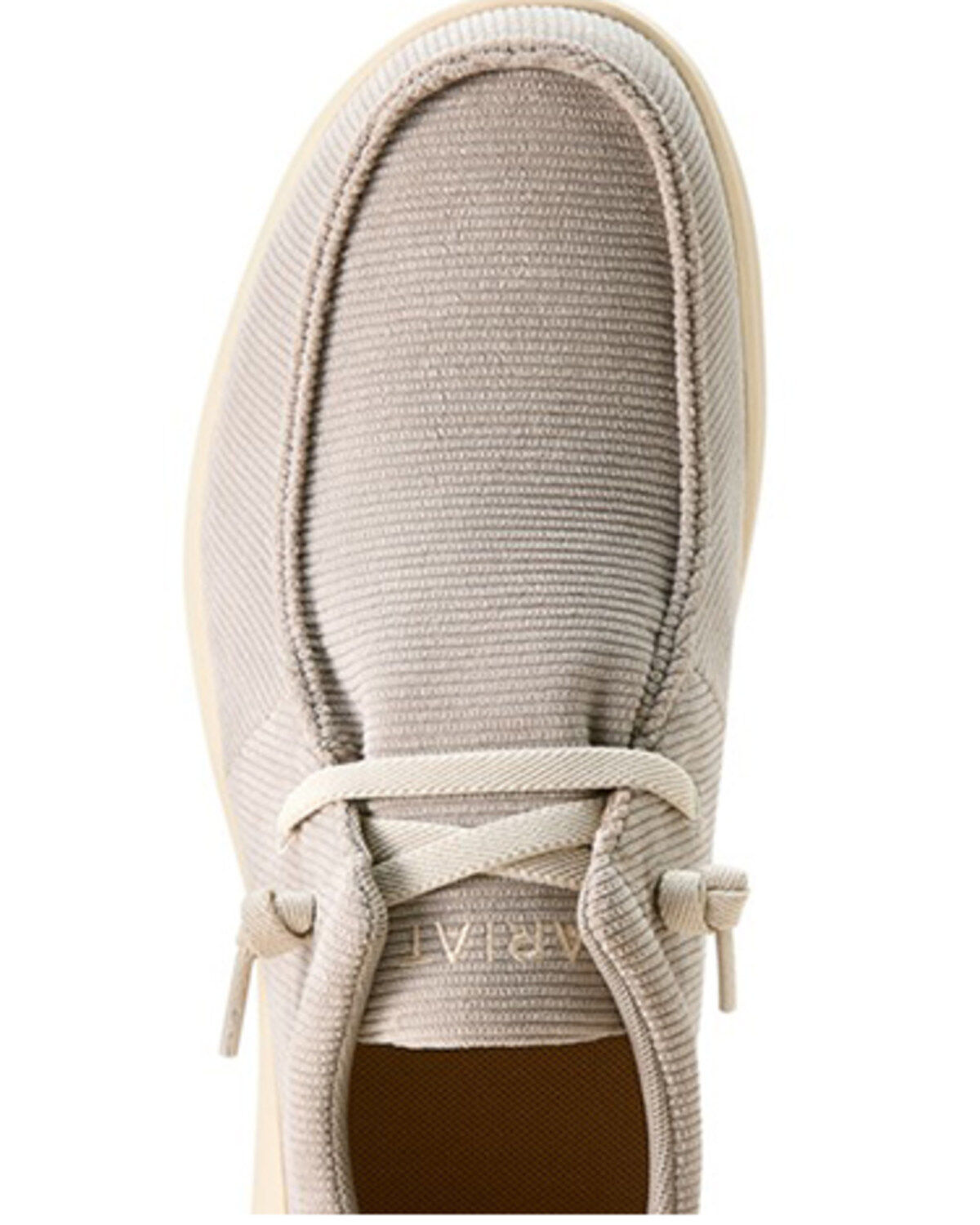 Image #4 - Ariat Men's Corduroy Casual Hilo Shoes - Moc Toe, Grey, hi-res