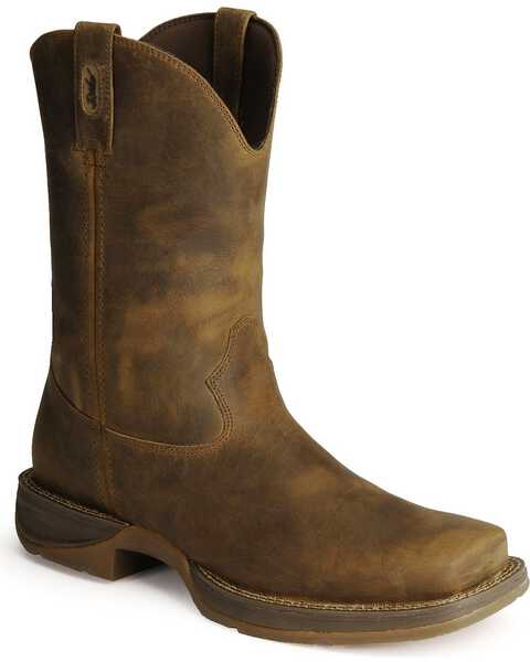 Image #1 - Durango Men's Rebel 10" Western Boots, Brown, hi-res