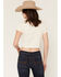 Image #4 - Girl Dangerous Women's Saddle Up Baby Tee, Off White, hi-res