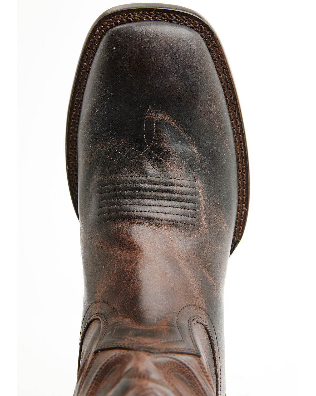Image #6 - Cody James Black 1978® Men's The Hayward Western Boots - Broad Square Toe, Chocolate, hi-res