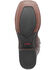 Laredo Women's Gillyann Western Boots - Broad Square Toe, Dark Brown, hi-res