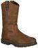 Image #1 - Georgia Boot Men's Suspension System Waterproof Western Work Boots - Soft Toe, , hi-res