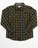 Cody James Toddler Boys' Douglas Fir Plaid Print Long Sleeve Snap Western Shirt - Toddler, Green, hi-res