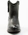 Image #4 - Shyanne Women's Sawyer Dolly Western Fashion Booties - Round Toe, Black, hi-res