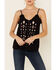Image #3 - Shyanne Women's Shifflee Embroidered Button-Front Cami Tank Top, , hi-res
